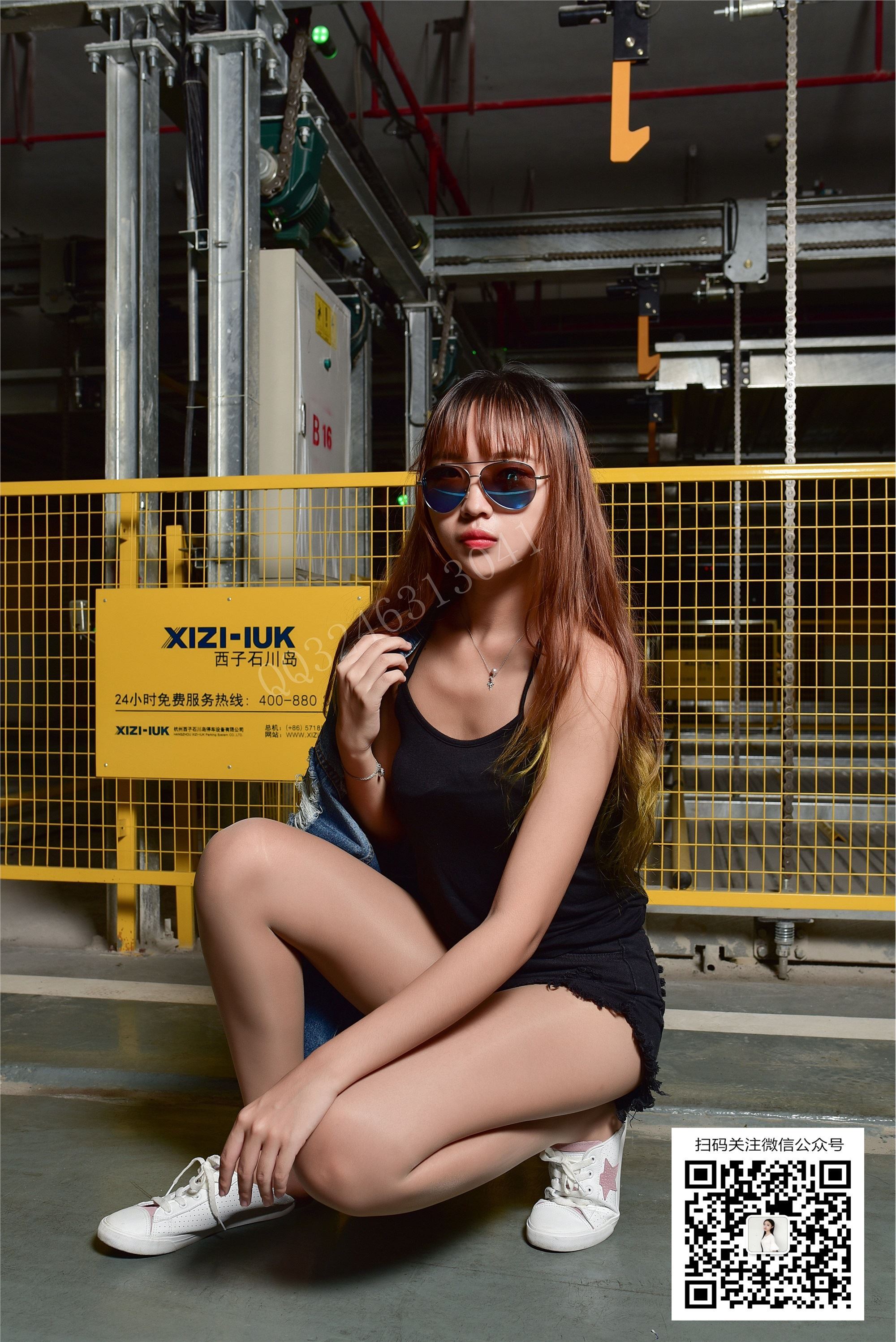 Da Sheng model shot No.080 small Rui underground garage Mei Si